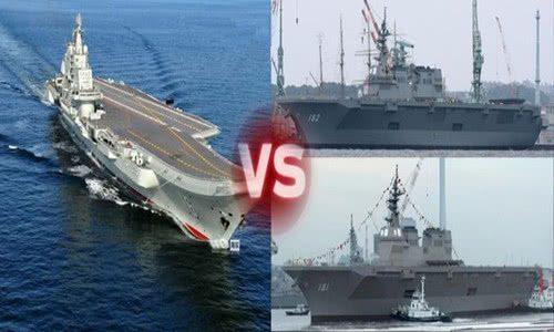 中国vs日本航母对比视频的相关图片