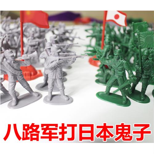 中国士兵vs日本士兵玩具的相关图片