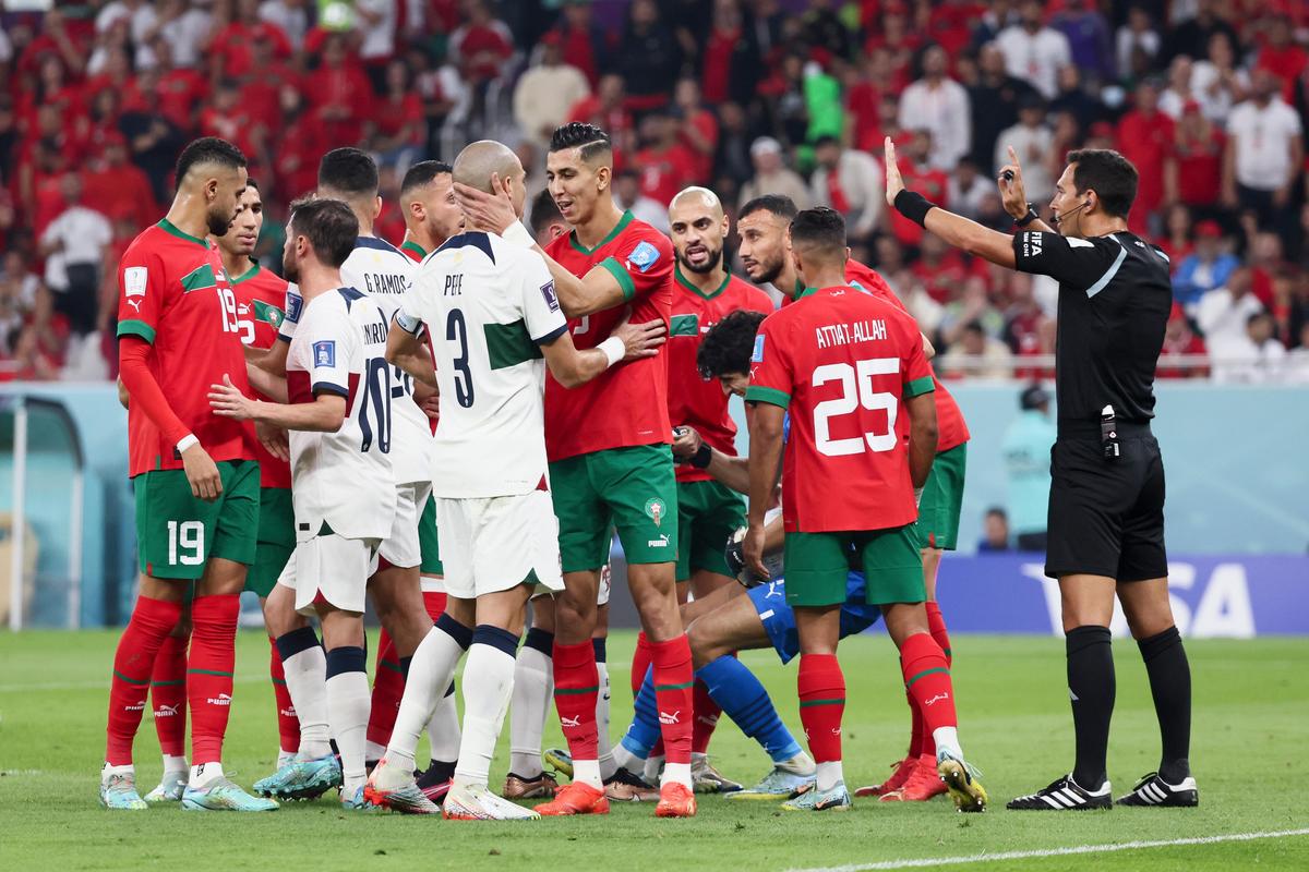 莫洛哥vs葡萄牙2022的相关图片